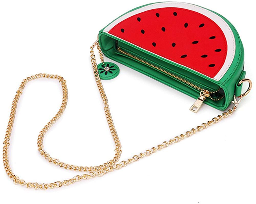 Neueste Neuheit Niedliche Umhängetasche in Wassermelonenform für Damen