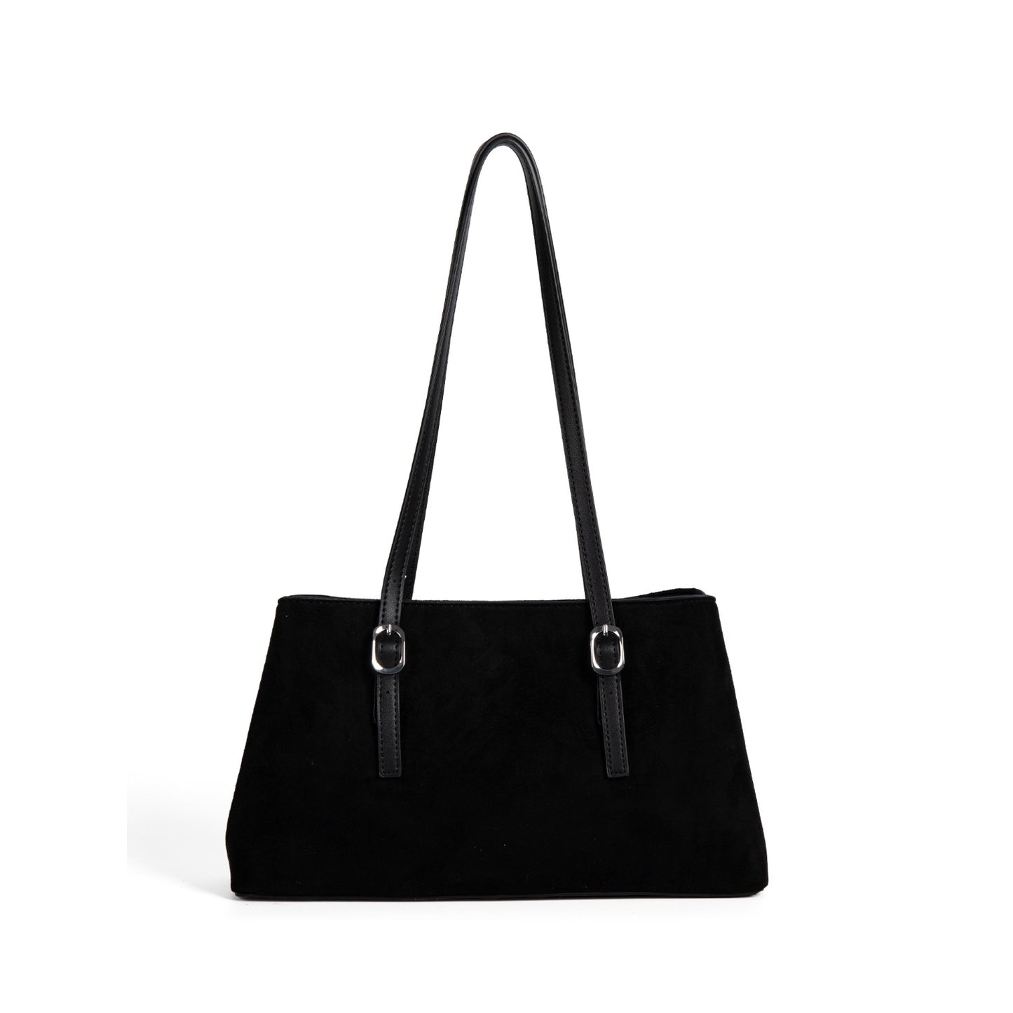 Barabum New Suede Shoulder Bag,Large Capacity Retro Underarm Tote Bag for Women